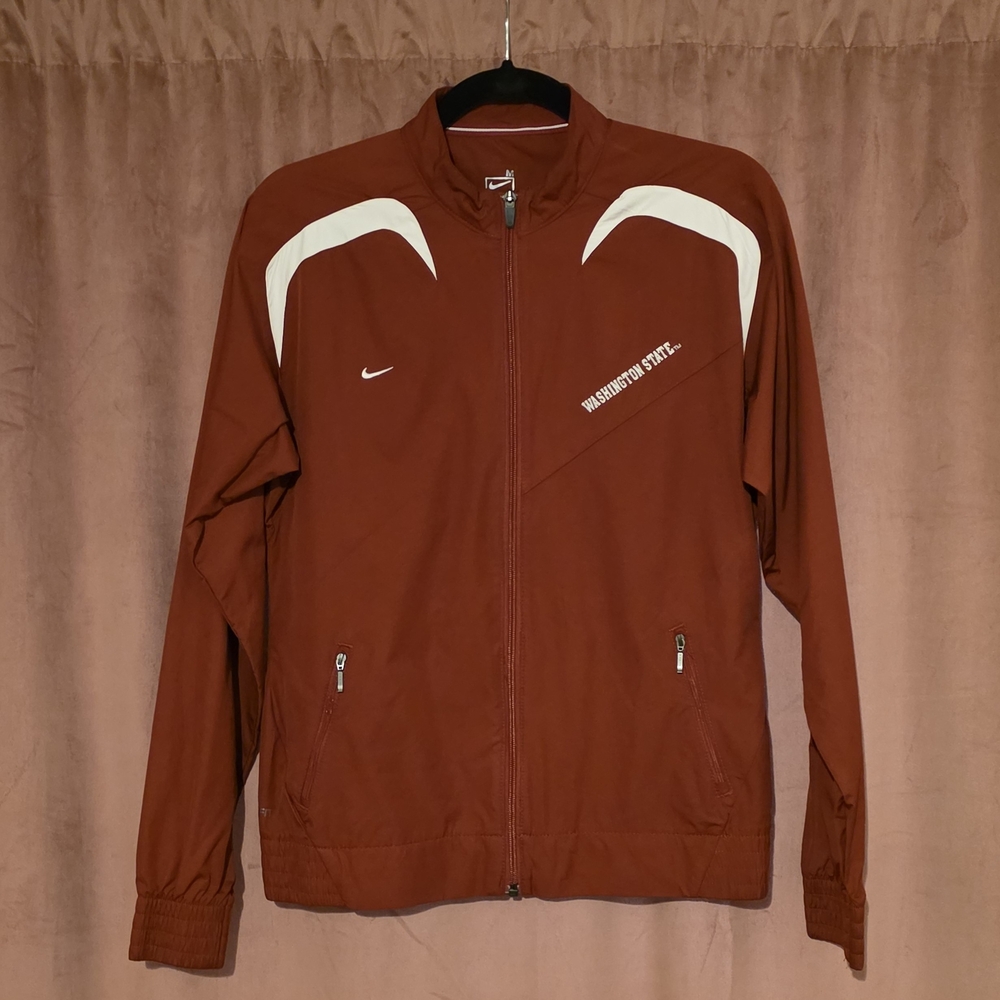 Nike Men's Crimson Washington State University Jacket